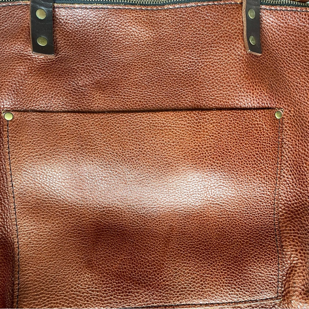 Portland Leather Nutmeg Tote, Size L, Great Condition - Picture 2 of 6